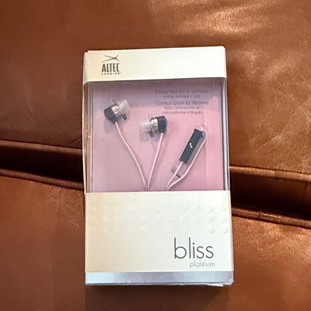 Altec Lansing Bliss Platinum Earbuds - Cream pink